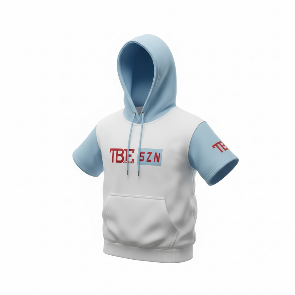 TBE KIDS SZN White/SkyBlue “Shordie”