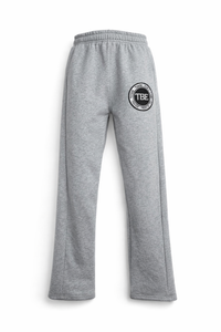 TBE Cirlce patch grey sweat pants