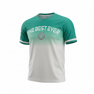Short sleeve TBE teal fade shirt