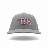 TBE Cotton Candy Grey Fitted Cap